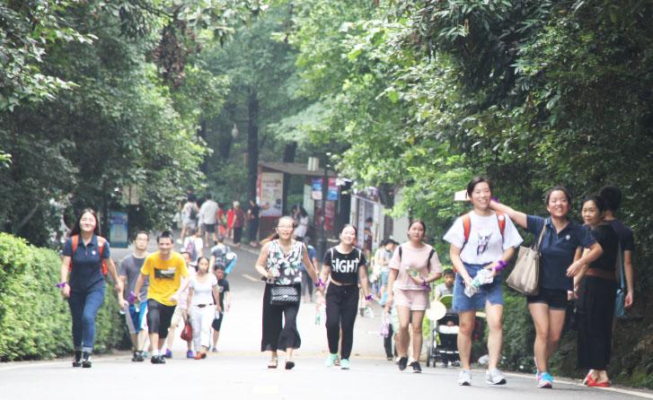 奔跑吧，wuli平臺 ——看104名好漢花式登爬岳麓山